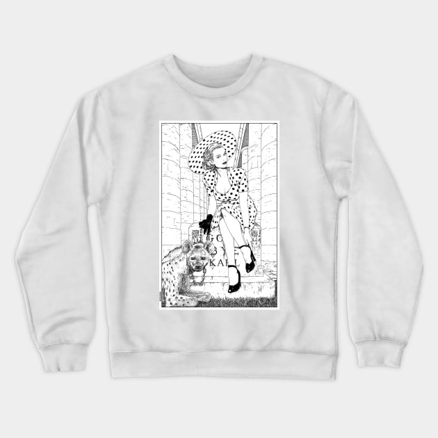 asc 516 - La veuve Romaine (The Roman widow) Crewneck Sweatshirt by apolloniasaintclair